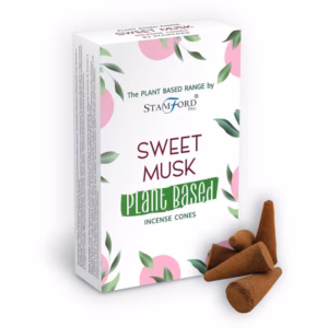 Plantebaserte Røkelseskjegler - Sweet Musk