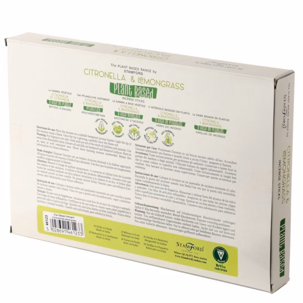 Røkelsespinner Plantebaserte - Citronella Og Sitrongress - Bilde 3