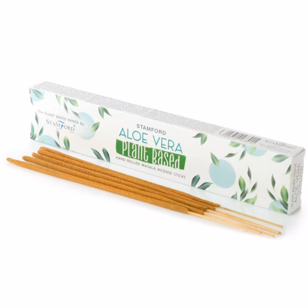 Plantebaserede Masala Røgelsespinde - Aloe Vera