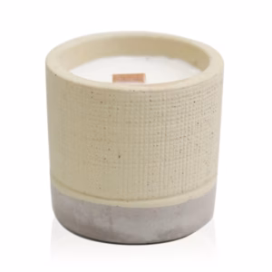 Pot Concrete Soy Candle - Grå - Coffee In The Club