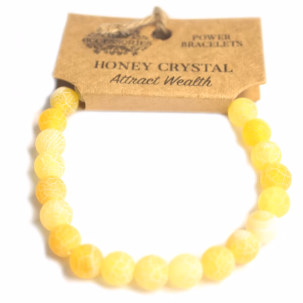 Power Bracelet - Honey Crystal - Image 3