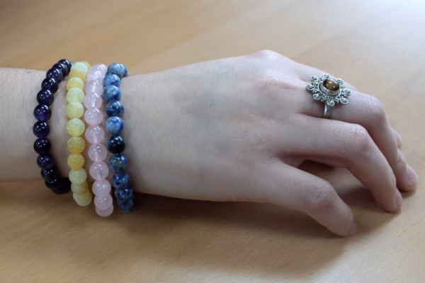 Power Bracelet - Honey Crystal - Image 5