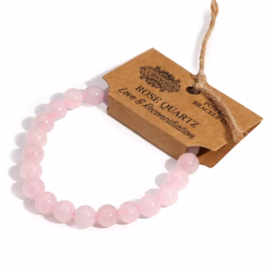 Pulsera de Energía - Cuarzo Rosa
