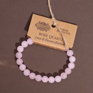Pulsera de Energía - Cuarzo Rosa