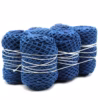 Netzbeutel aus Baumwolle - denimblau