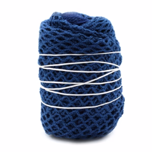 Netzbeutel aus Baumwolle - Denimblau