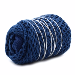 Netzbeutel aus Baumwolle - Denimblau