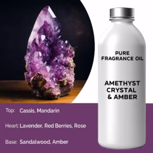 FO Ametyst Crytal & Amber Duftolje Koncentrert / Ren - 500ml