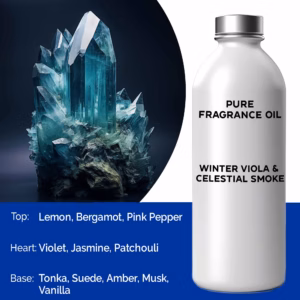 Vinterfiol Og Himmelsk Røyk Duftolje Ren - 500ml