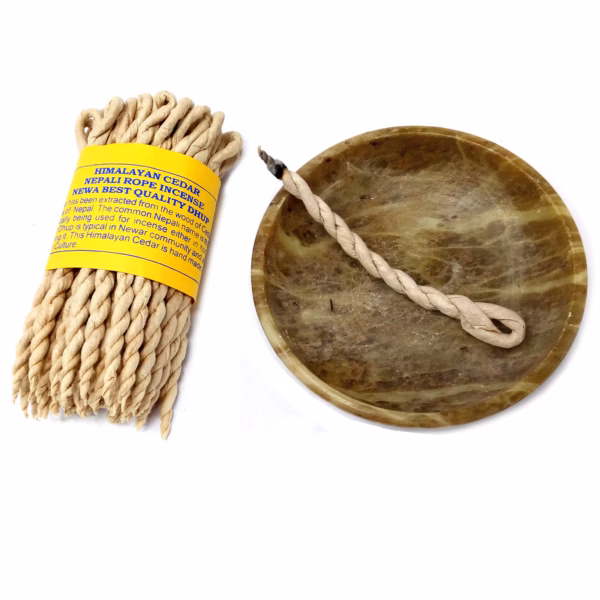 Pure Herbs Incense Rope - Cedar - Image 3