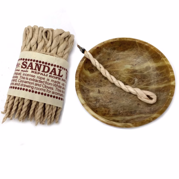 Pure Herbs Rope Røkelse - Sandeltre & Krydder - Bilde 5