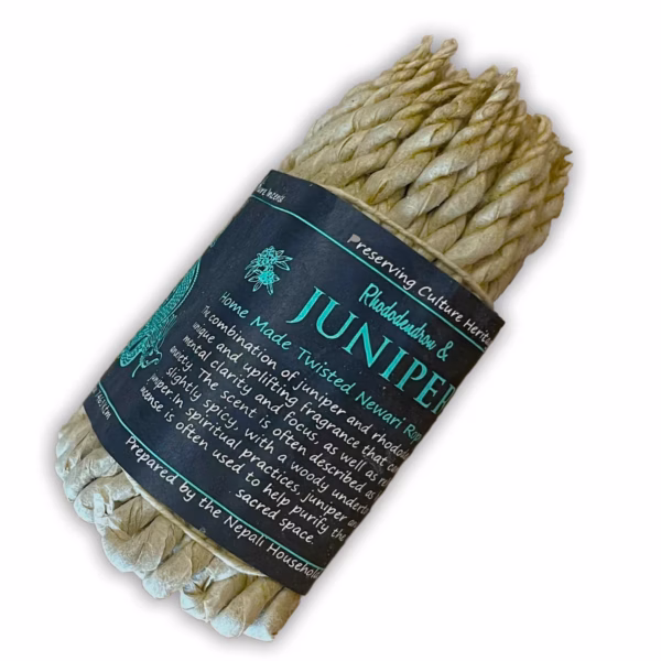 Pure Herbs Rope Incense - Rhododendron And Juniper - Image 2