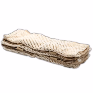 Netzbeutel aus Jute und Baumwolle - Natural