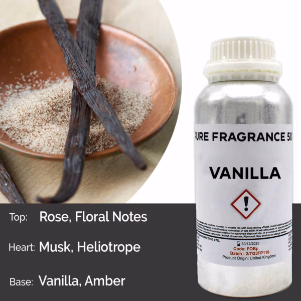 Vanilje Ren Duftolje 500Ml