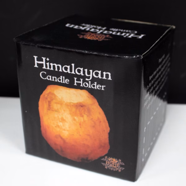 Bougeoir En Cristal De Sel De L’himalaya – Image 2