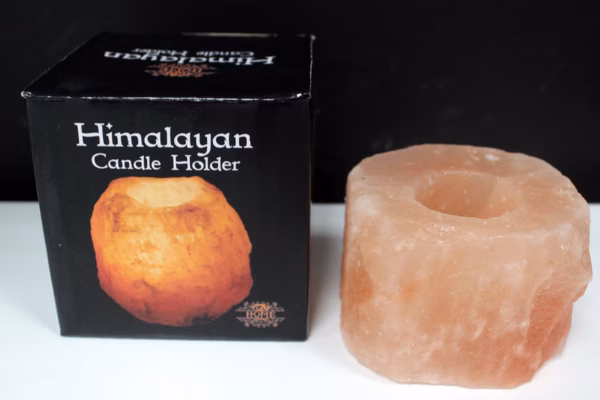 Bougeoir En Cristal De Sel De L’himalaya – Image 4