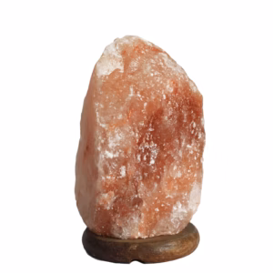 Naturlig Saltlampe Saltkrystall Lampe Av Høy Kvalitet - Og Base Ca. 2-3 Kg