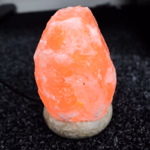 USB - Salzlampe - 11,5cm - Naturfarben