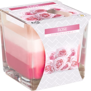 Rainbow Duftlys i Krukke Candle - Rose
