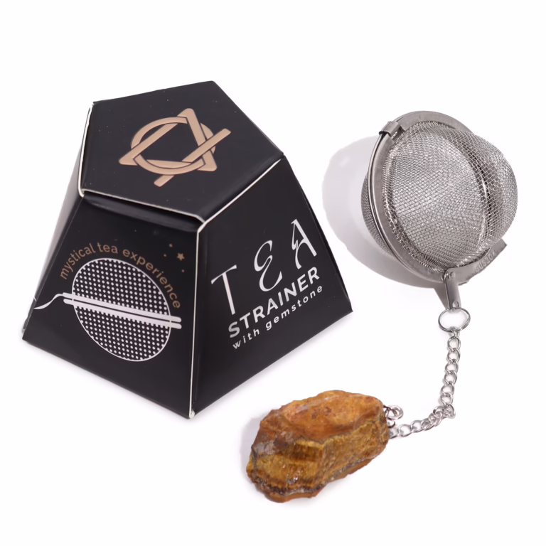Raw-Crystal-Gemstone-Tea-Strainer-Gold-Tigers-Eye