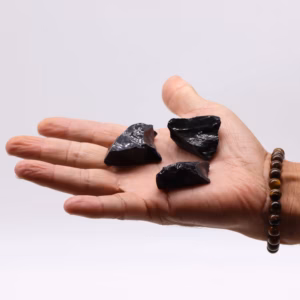 Rå Krystaller (500gm) - Sort Obsidian