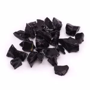 Rå Krystaller (500gm) - Svart Obsidian