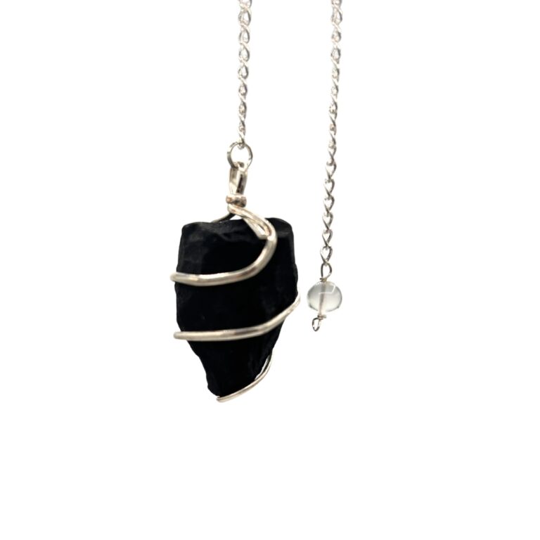 Raw-Gemstone-Pendulum-Black-Agate