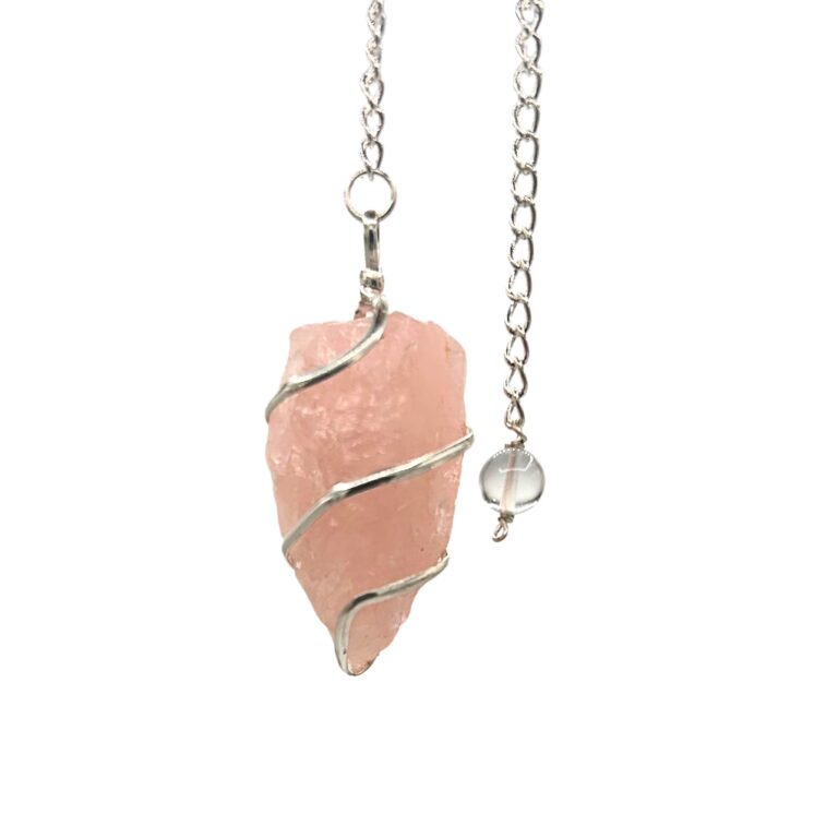 Raw-Gemstone-Pendulum-Rose-Quartz
