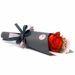 Såpeblomst - Rosebukett Stor