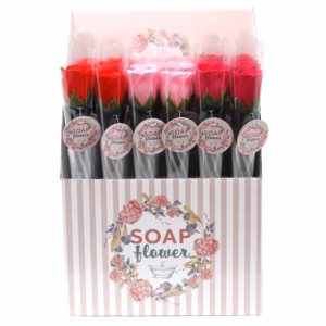 Ready to Retail Soap Flower - Small Rose