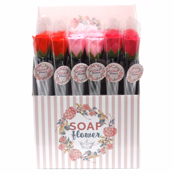 Sæbeblomst Klar Til Salg - Lille Rose - Billede 3