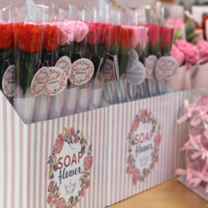 Ready to Retail Soap Flower - Small Rose
