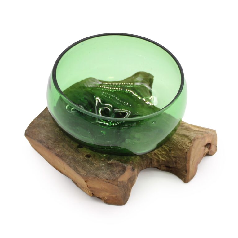 Recycled-Beer-Bottles-Wide-Bowl-on-Wood