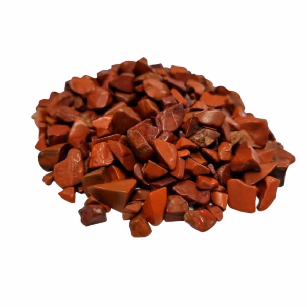 Rød Jaspis Edelstens Chips I Løsvekt - 1Kg