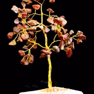 Red Jasper Gemstone Tree - 80 Stones