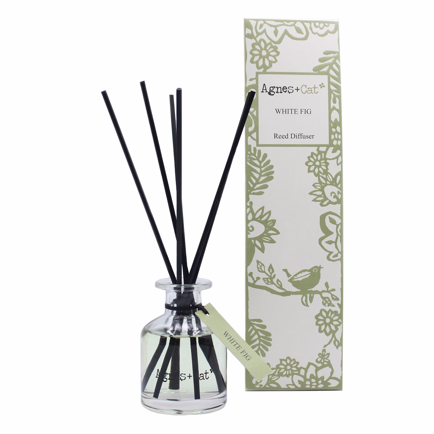 Hvit Fiken Duftpinner 140ml