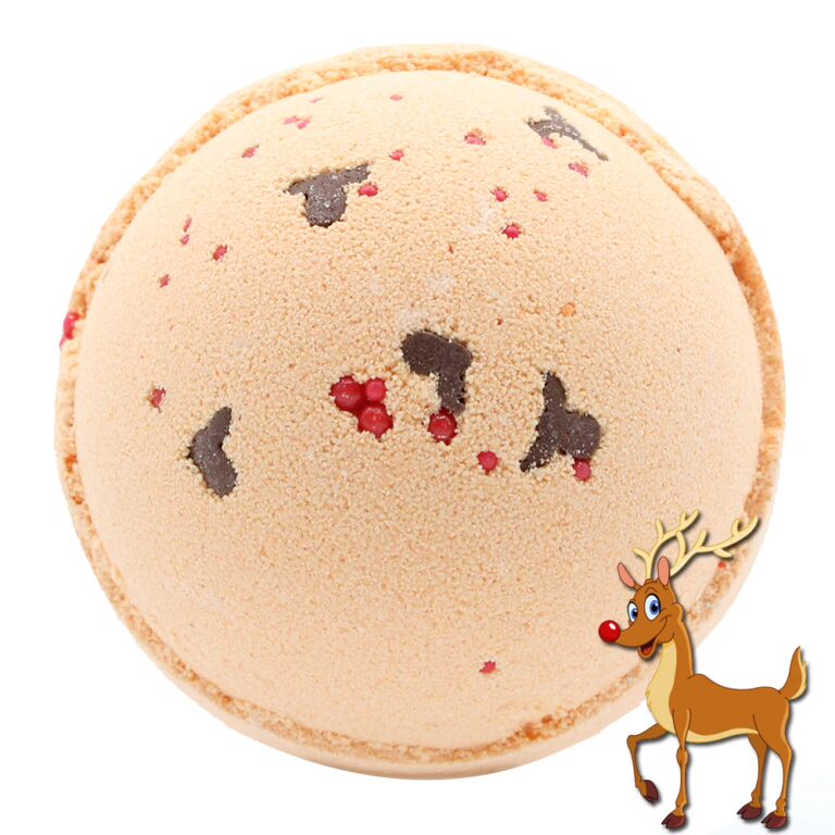 Reindeer-and-Red-Nose-Bath-Bomb-Toffee-Caramel
