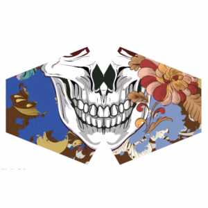 Herbruikbare Modieuse Gezichtsmaskers - Kleurijke Calavera (Kinderen)