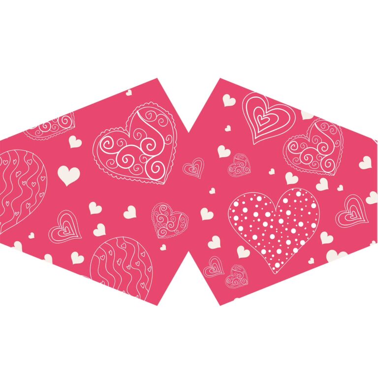 Reusable-Fashion-Face-Covering-Pink-Hearts-Adult