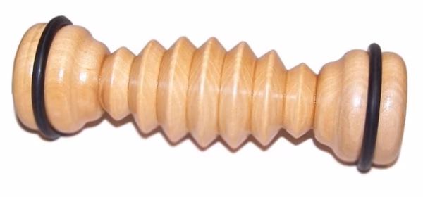 Gerippter Fußroller