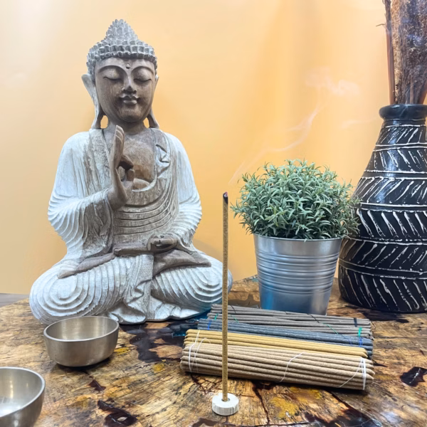 Rullet Pakke Med 30 Premium Tibetansk Røgelse - Medicine Buddha - Billede 2