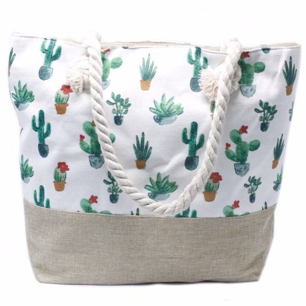 Veske med Tauhåndtak - Mini Cactus - Bilde 2