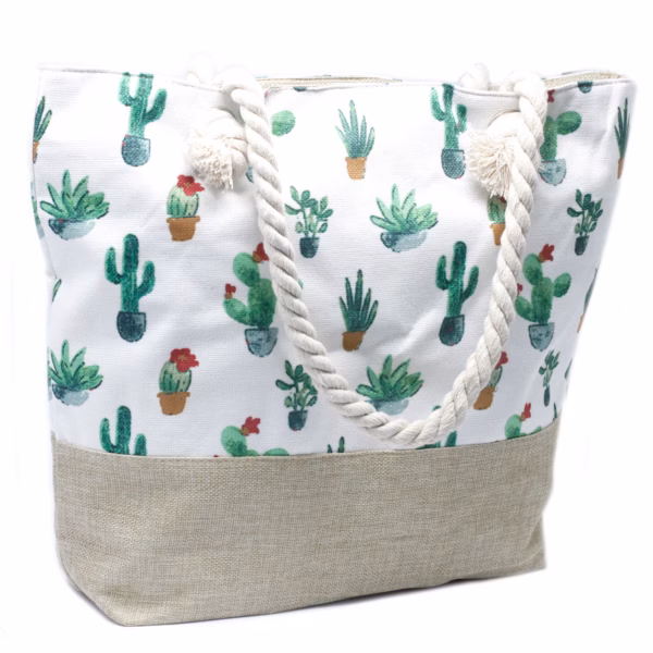 Veske med Tauhåndtak - Mini Cactus - Bilde 3