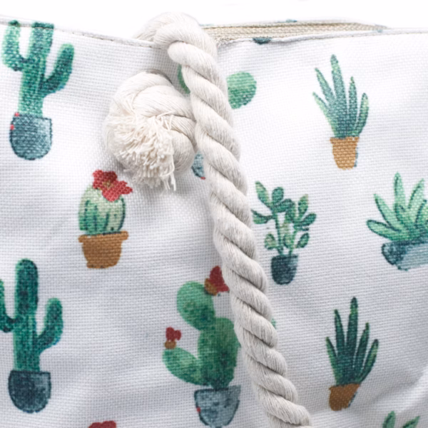 Veske med Tauhåndtak - Mini Cactus - Bilde 4