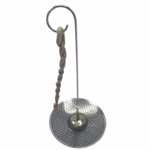 Set aus Räucherstäbchen und Versilbertem Halter - Blume des Lebens