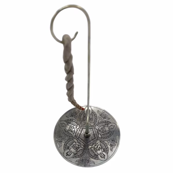 Rope Incense And Silver Plated Holder Set - Pancha Buddha - Image 4
