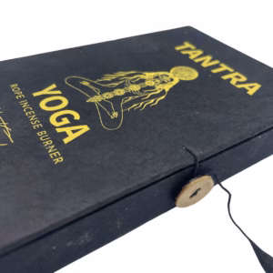 Touw Wierook en Zilveren Geplateerde Houder Set - Zeven Chakra's