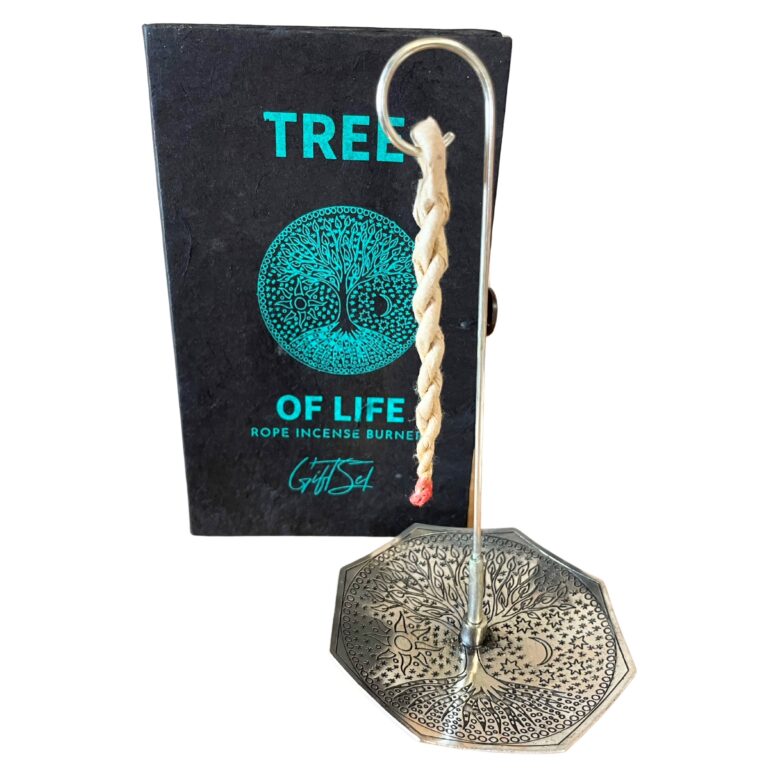 Rope-Incense-and-Silver-Plated-Holder-Set-Tree-of-Life