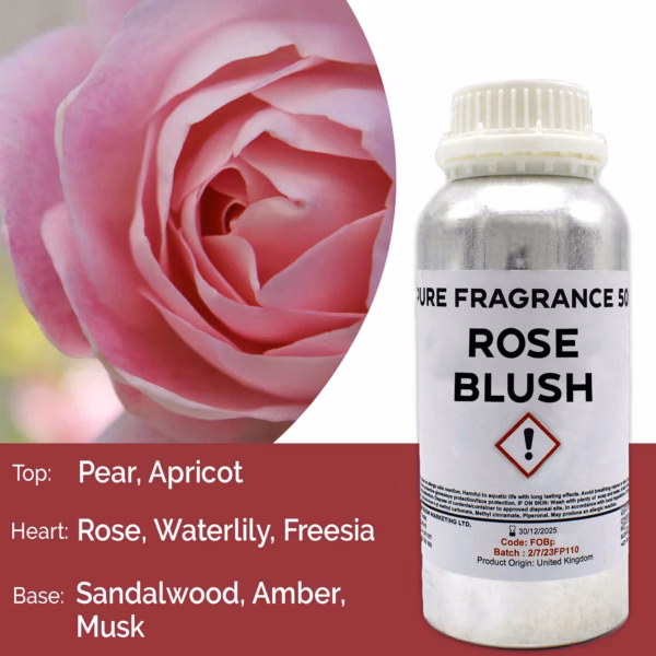 Rose Blush Duftolje Ren - 500Ml