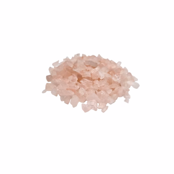 Rosakvarts Edelstens Chips I Bulk - 1Kg - Bilde 2